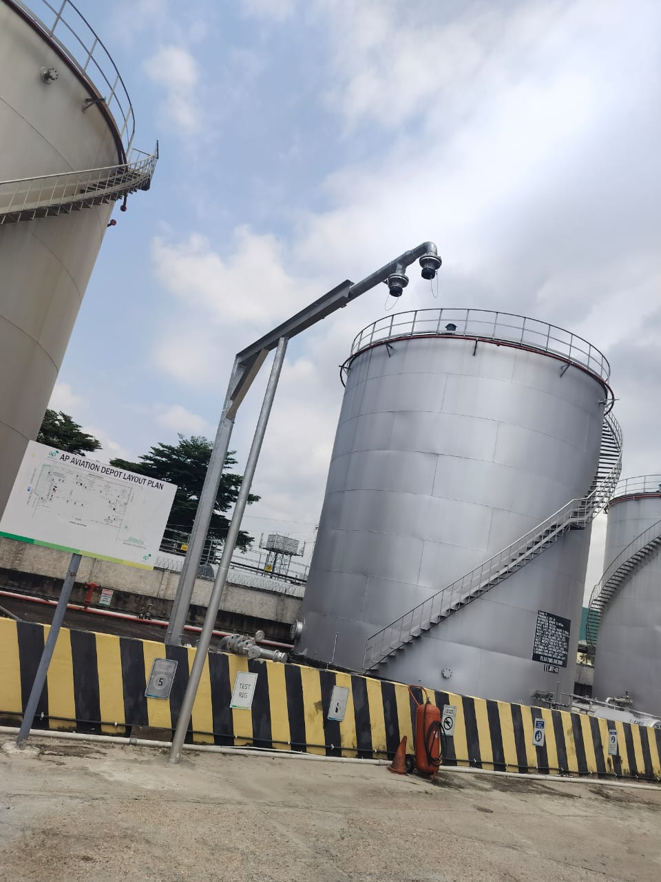 Jig/ifqp/ata system standardization for 3 million liters capacity jet storage and handling depot