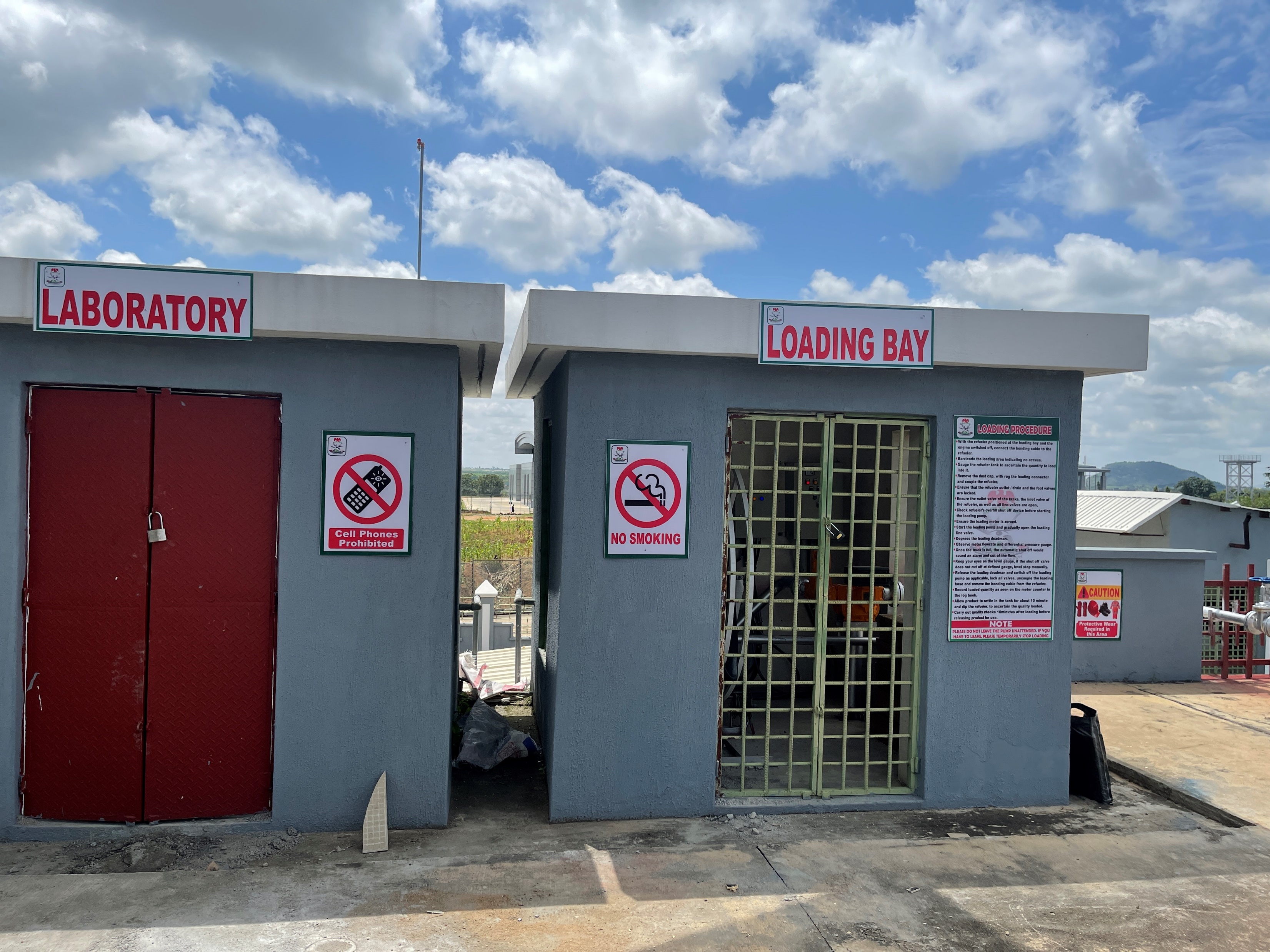 Upgrade of Nigerian customs’ jet fuel dump