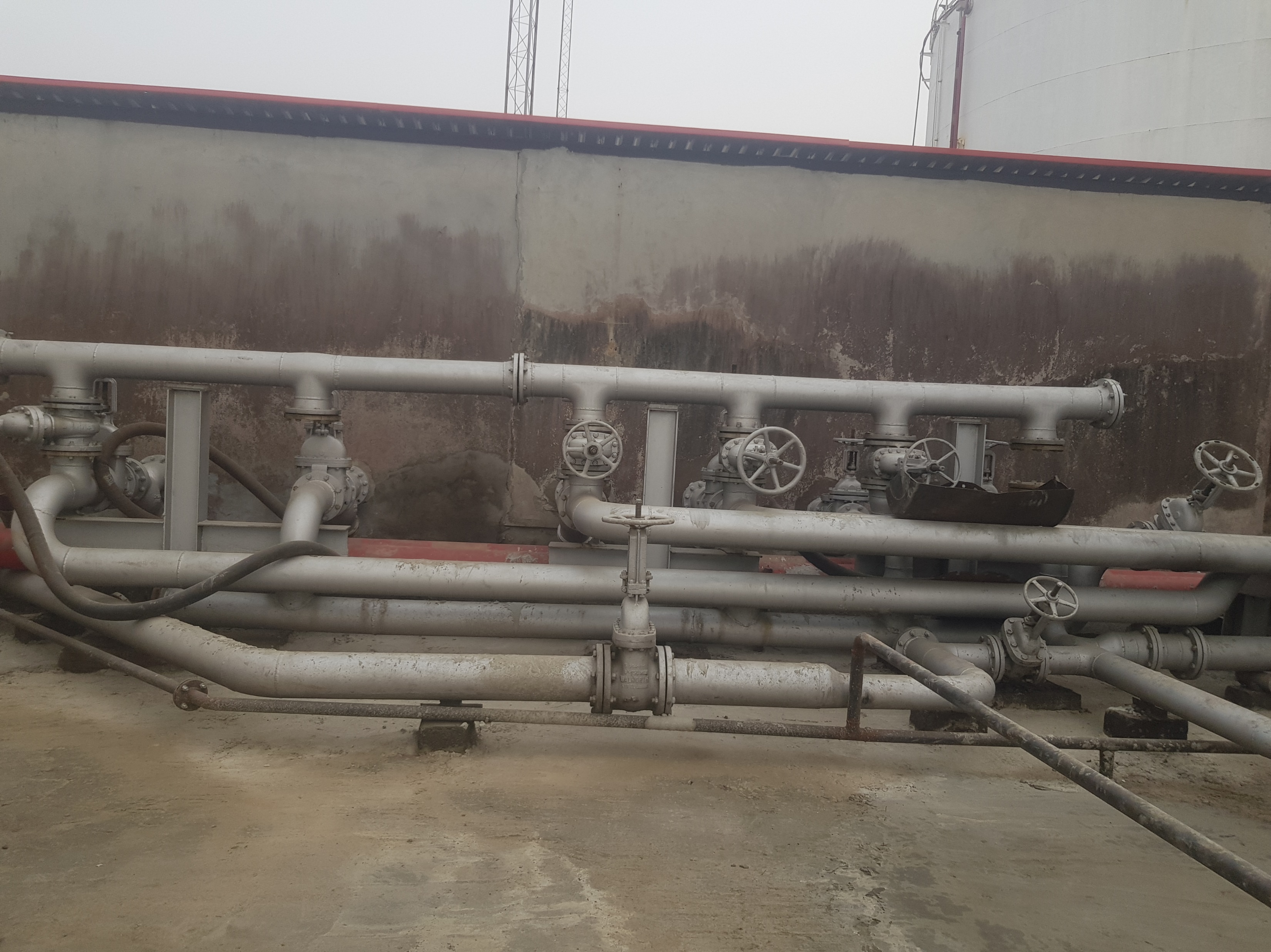 Conversion of four (4) units of vertical ago storage tanks to jet fuel storage (project inclusive of piping and filtration system)