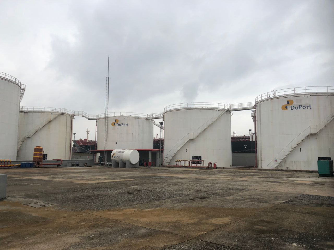 Conversion of four (4) units of vertical ago storage tanks to jet fuel storage (project inclusive of piping and filtration system)