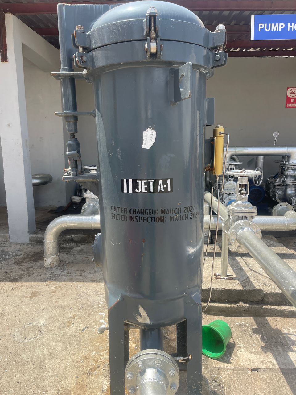 Conversion of four (4) units of vertical ago storage tanks to jet fuel storage (project inclusive of piping and filtration system)