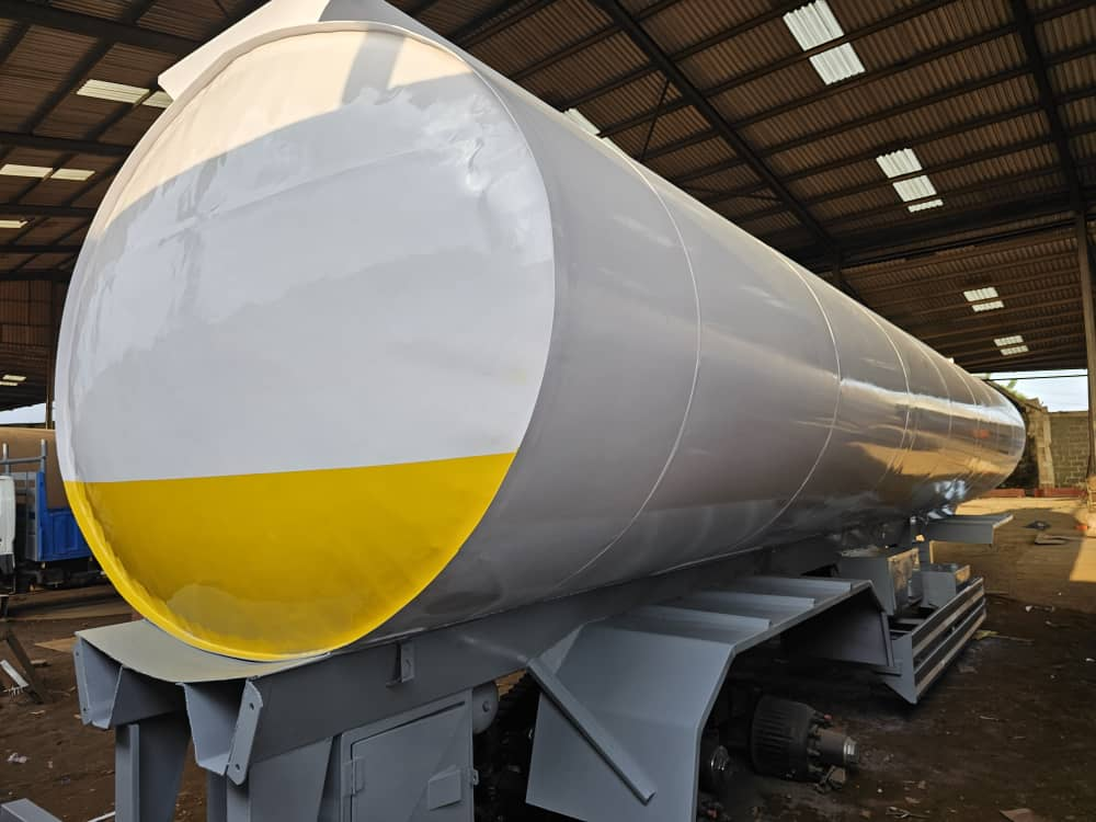 Construction of 50,000 liters capacity bridger receipt vehicle