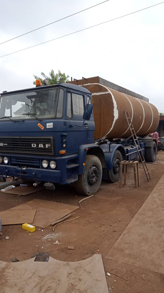 Construction of 20,000 liters capacity mobile diesel storage system
