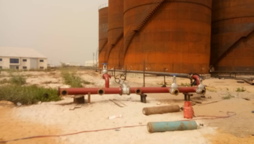 Pipeline and tank integrity for the construction of 9 nos. 3.2m liters capacity vertical tanks at masters energy coastal depot at iwofe, port harcourt