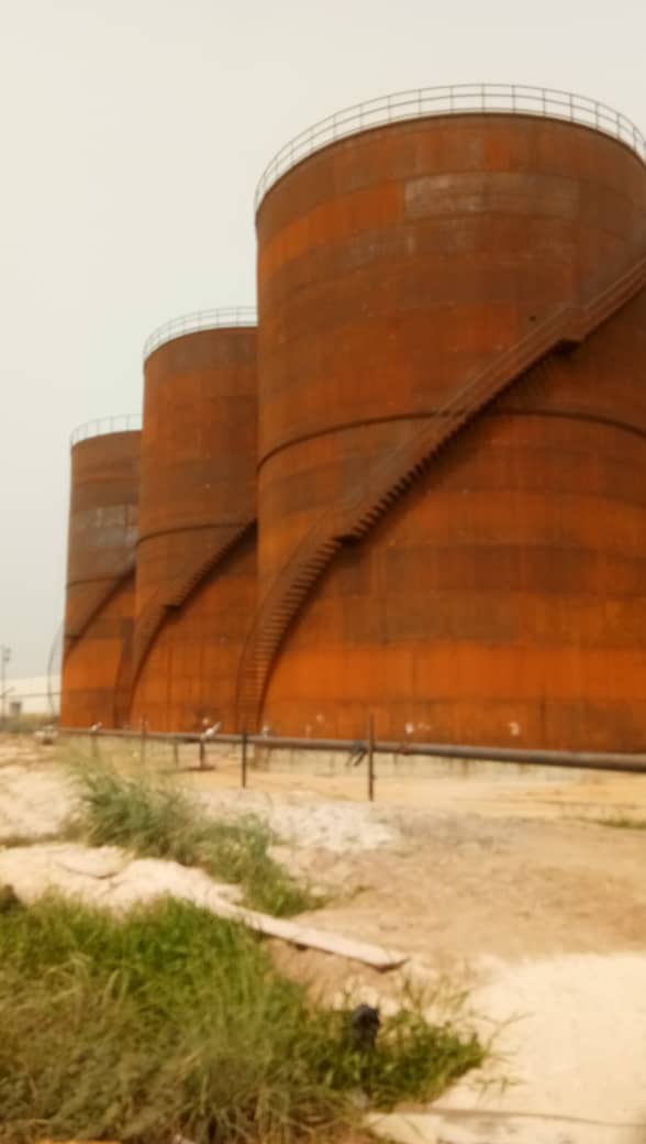 Pipeline and tank integrity for the construction of 9 nos. 3.2m liters capacity vertical tanks at masters energy coastal depot at iwofe, port harcourt