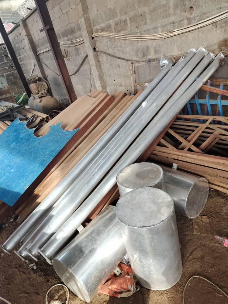 Construction of 240,000 liters capacity skid