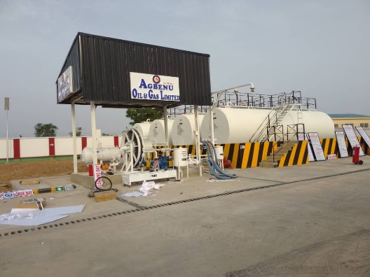 Agbenu oil and gas limited depot construction