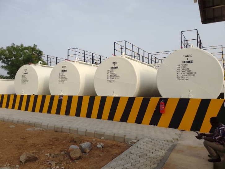 Agbenu oil and gas limited depot construction