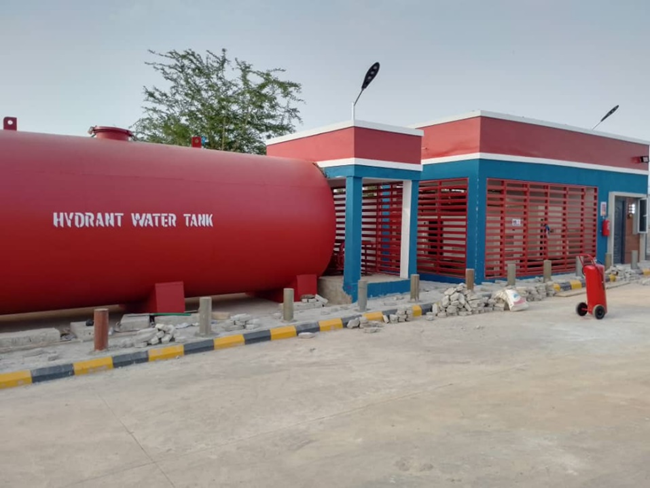 Agbenu oil and gas limited depot construction